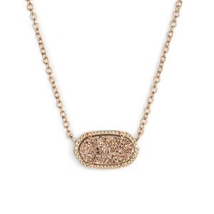 Kendra Scott Elisa Pendant in Rose Gold